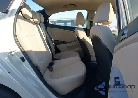 2016 Hyundai Accent Se z USA, uszkodzony, nr VIN KMHCT4AE5GU012360